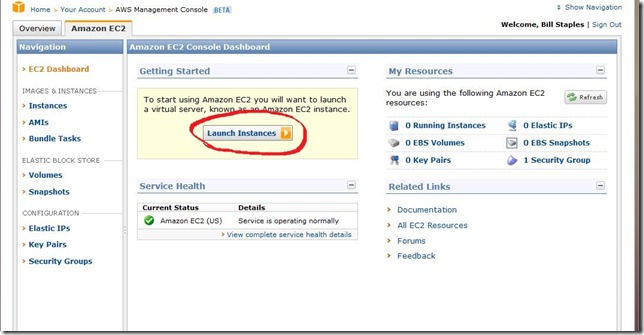 key ec2 instance new for generate pair on IIS mins) 15 Windows How Run Cloud Blog BillS IIS the EC2 (in &  to Amazon  in