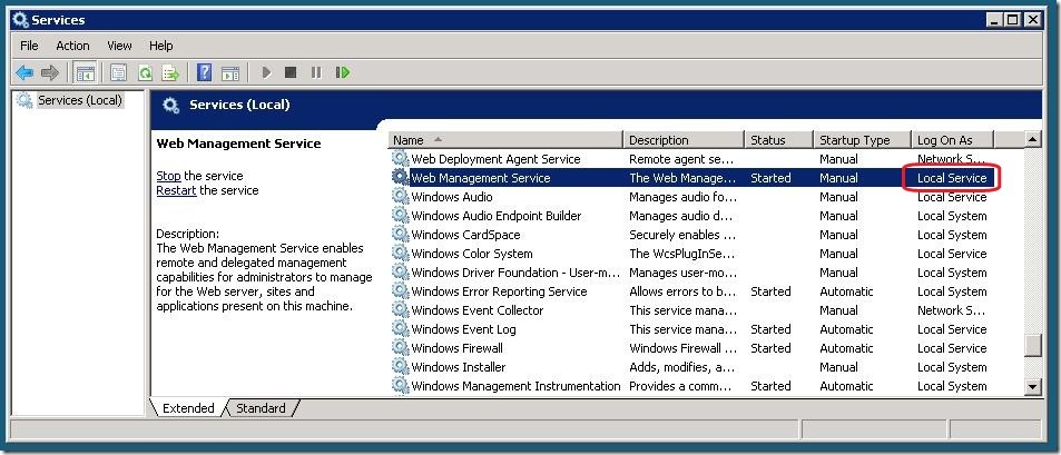 Службы называемые. Служба IIS. Название службы IIS. Windows web Server служба. Web Management service в службах.